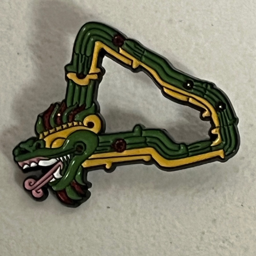 New Era Green Dragon Pin Brooch Pins Streetwear Hats Hat Pins